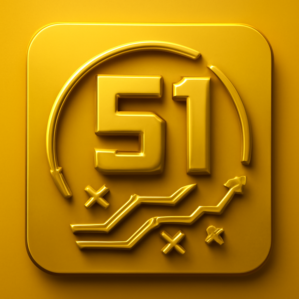 Icon representing 51 Game Login Guide.