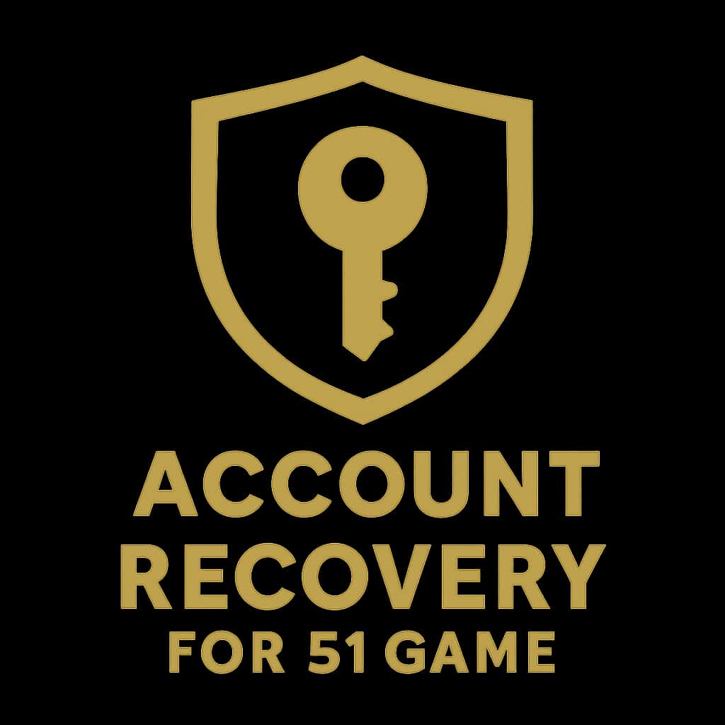 Icon representing account recovery for 51 Game