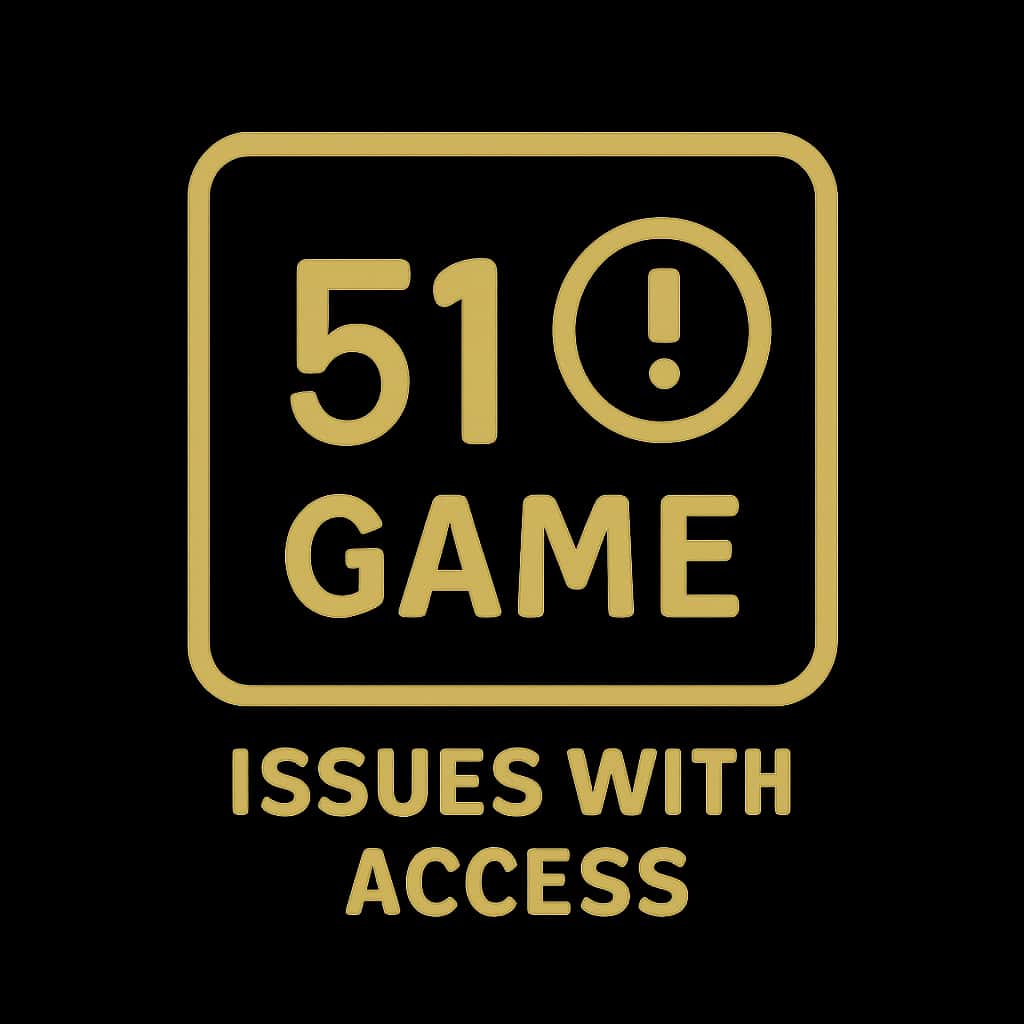 An icon illustrating 51 Game access issues.