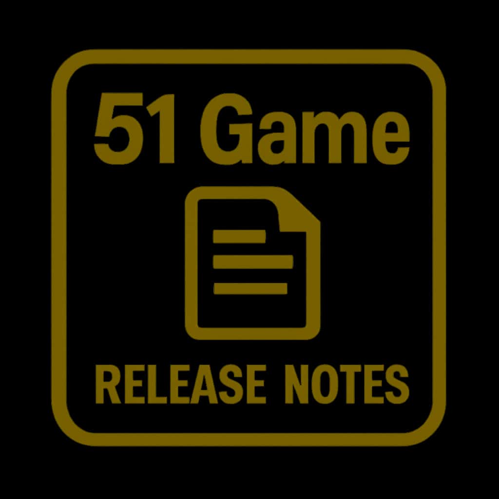 An icon representing 51 Game Release Notes.