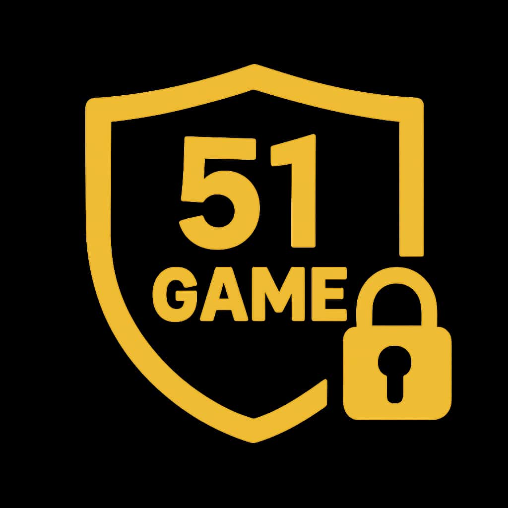 Icon representing security tips for a 51 Game account.